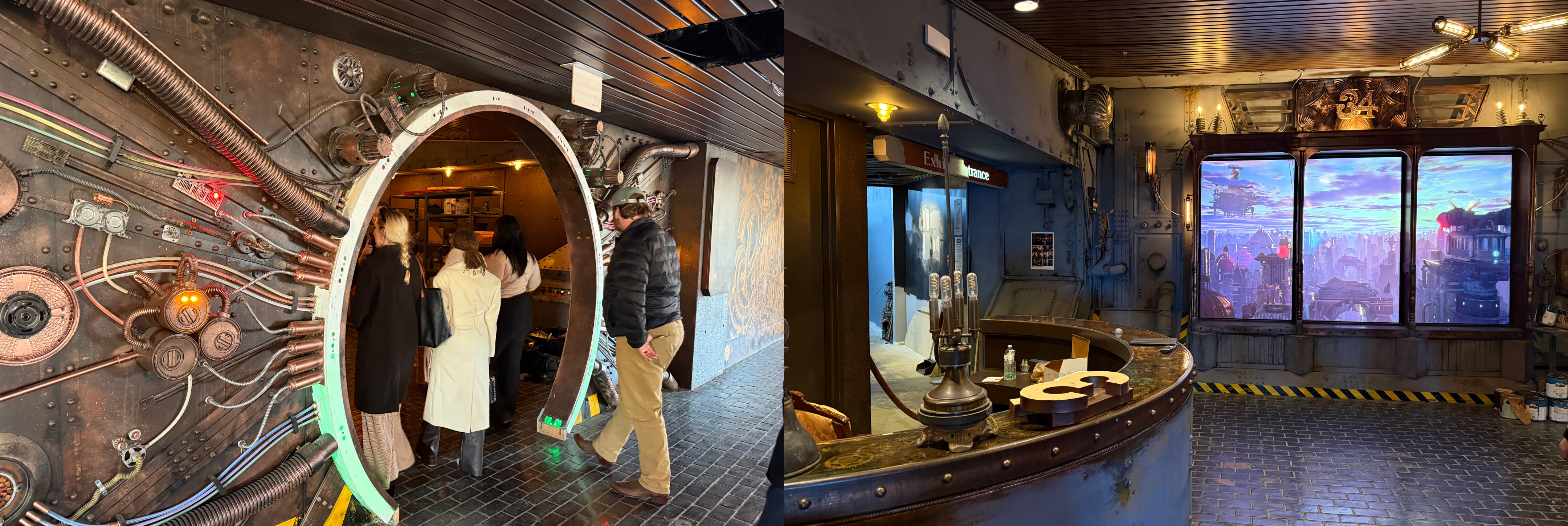 BVO entrance and opening lobby