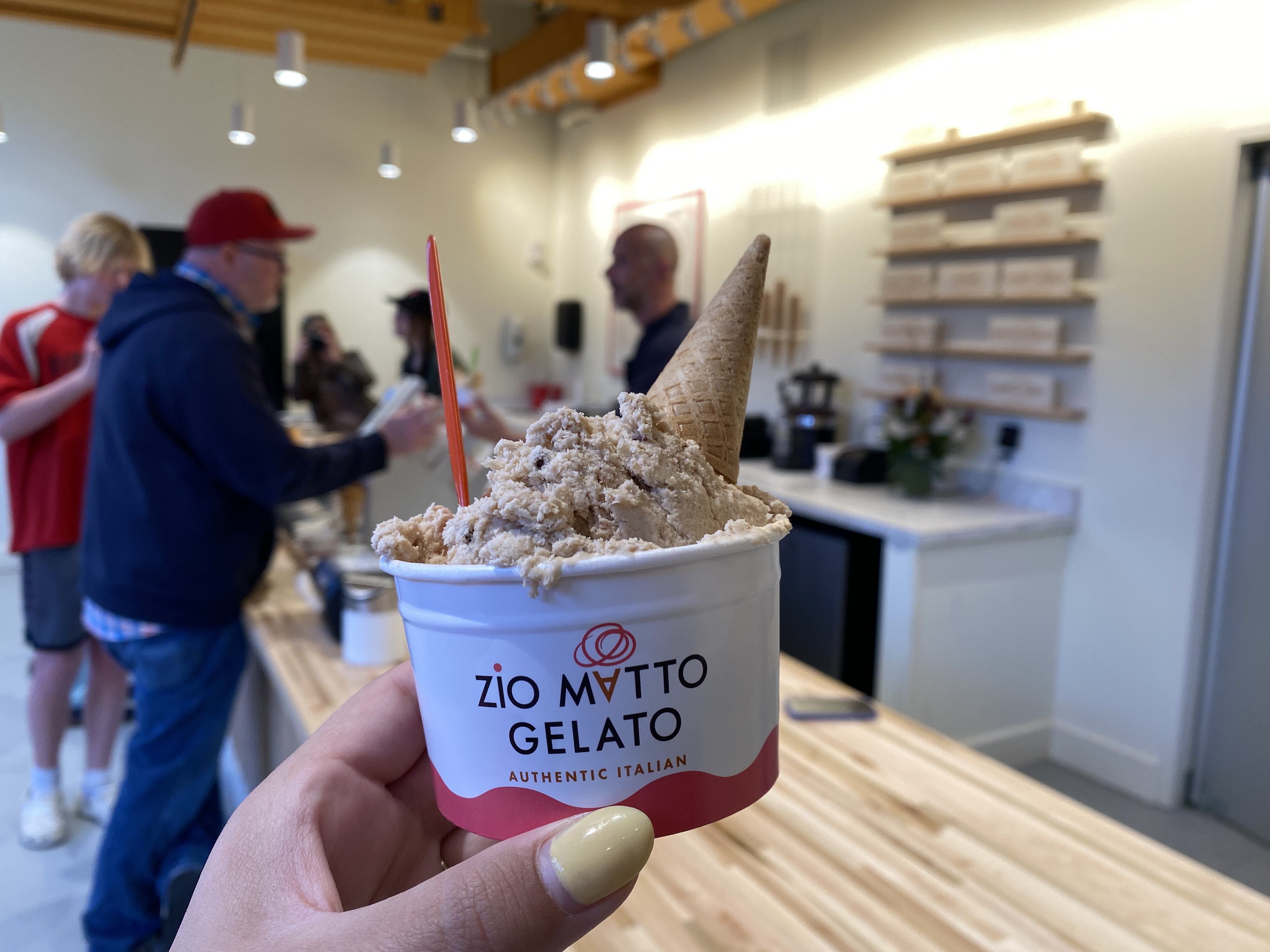 Zio Matto Gelato held up at shop
