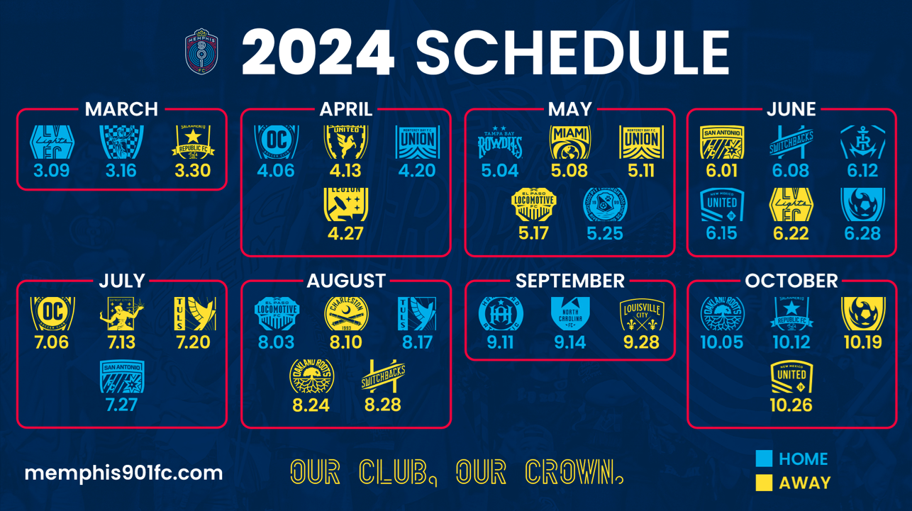 901 fc schedule