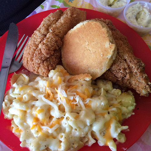 Alcenia's Catfish plate