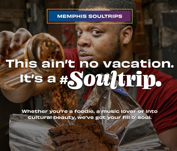 This ain't no vacation. It's a #Soultrip. Visit Memphis for legendary barbecue and more.