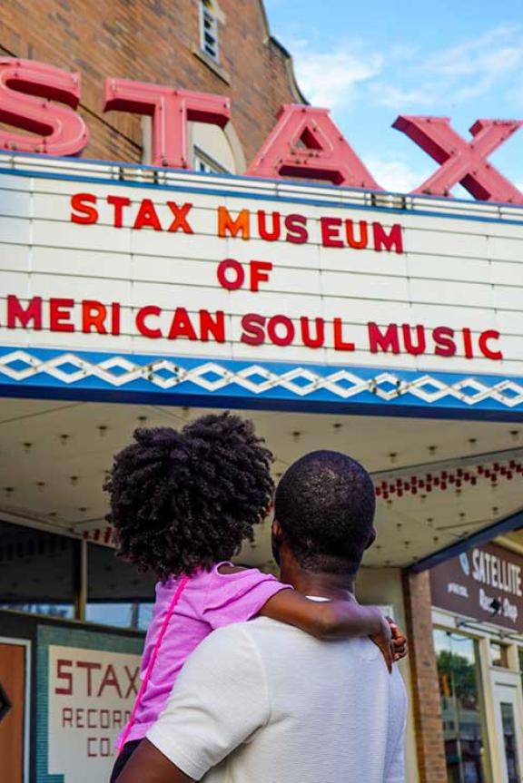 Family at the Stax Museum