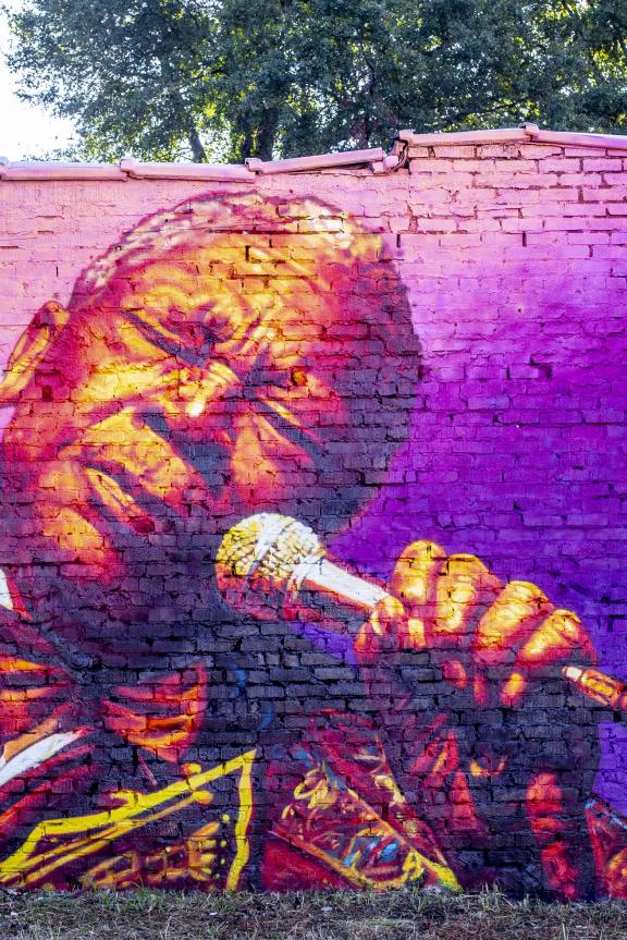BB King Mural