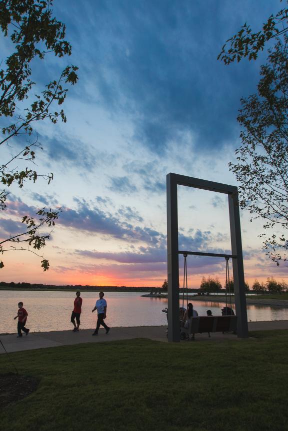 Photo by Allen Gillespie Shelby Farms Sunset