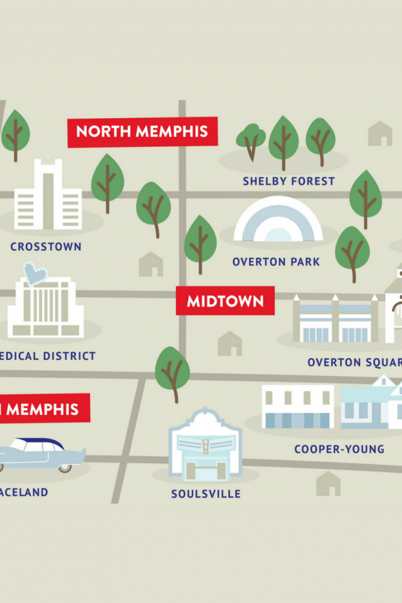 Welcome to Memphis Map