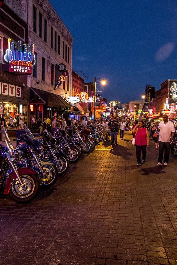 Beale Street at Night