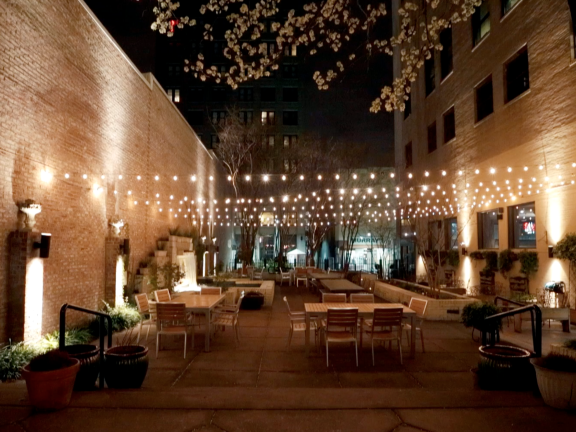 Felicia Suzanne's patio, Memphis, TN