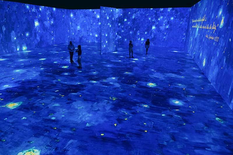 van gogh blue