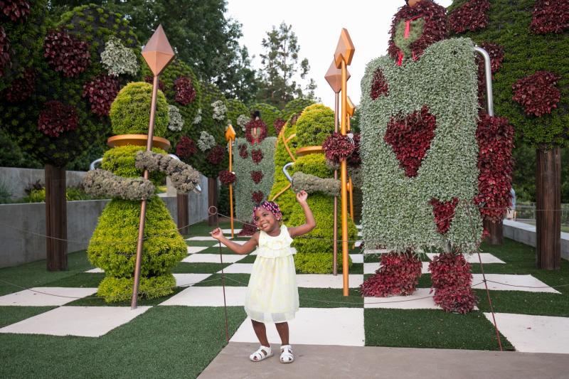 Alice's Adventures at the Garden at Memphis Botanic