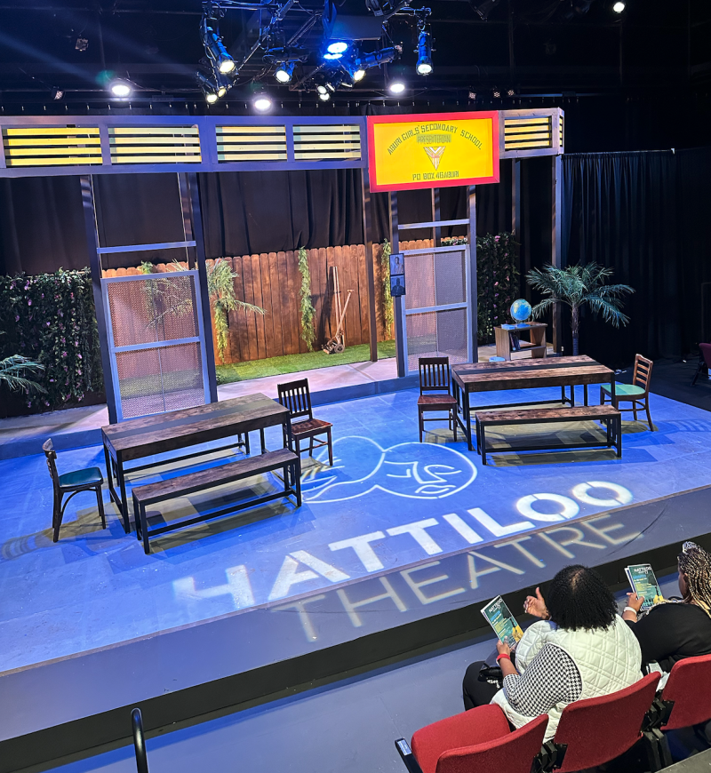 Hattiloo Theatre stage for School Girls Play