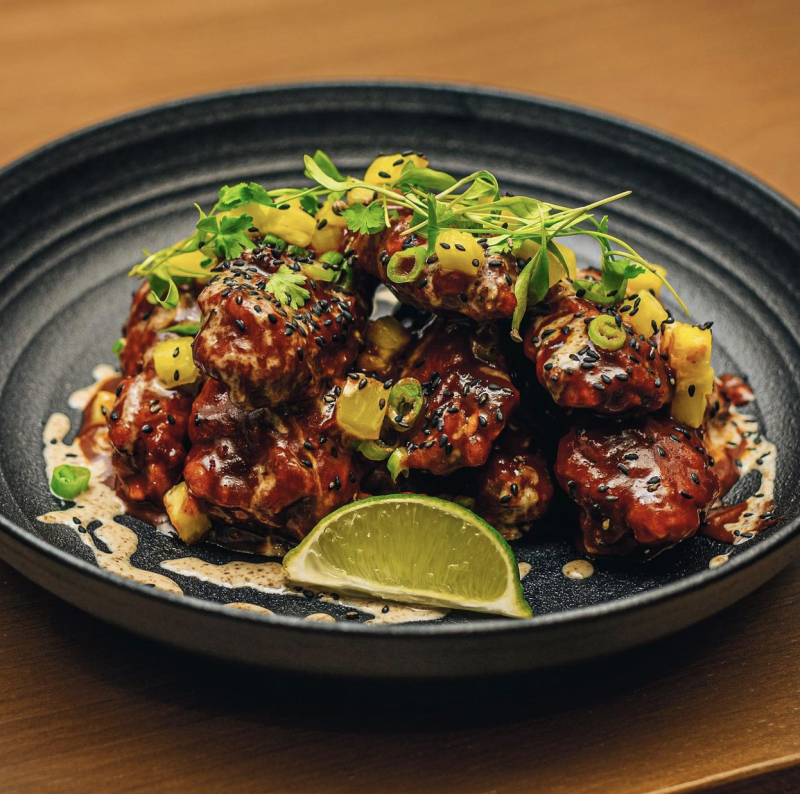 plate of wings