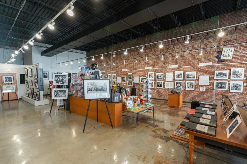 Photographs by Dr. Ernest Withers on display at the Withers Collection Museum &amp; Gallery on Beale Street.