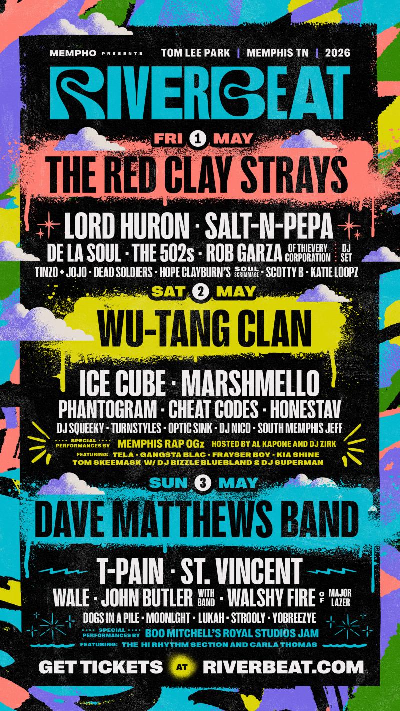 RiverBeat lineup poster