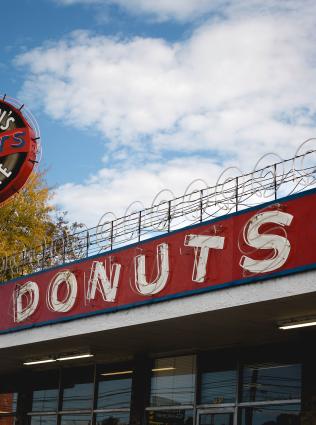 Gibsons Donuts.