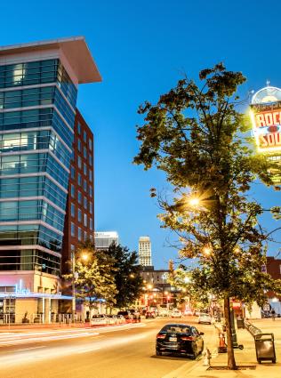 Exterior of Westin Beale Street.