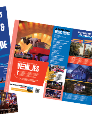 cover image of the 2023 Memphis Map & Tourist Guide