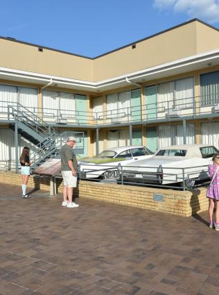 exterior of national civil rights museum