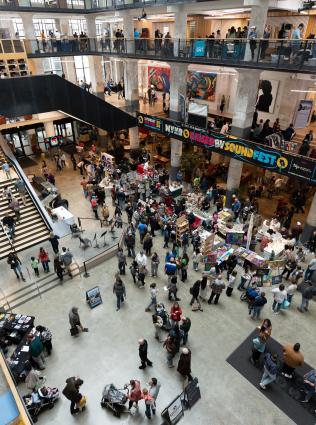 crosstown concourse atrium