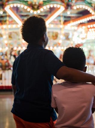 Kids at the Children's Museum of Memphis.
