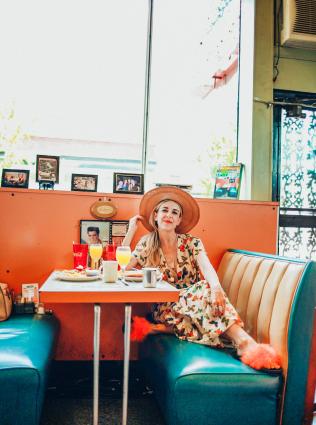 Breakfast at The Arcade Restaurant.