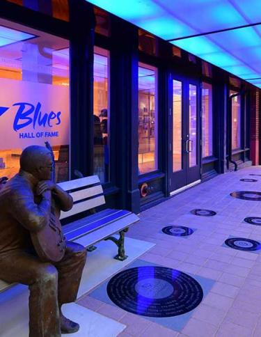 Outside of Memphis' Blues Hall of Fame | Andrea Zucker