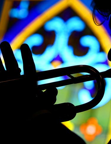 Trumpet player, Memphis