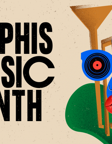 A large-scale view Memphis Music Month Promotional Artwork