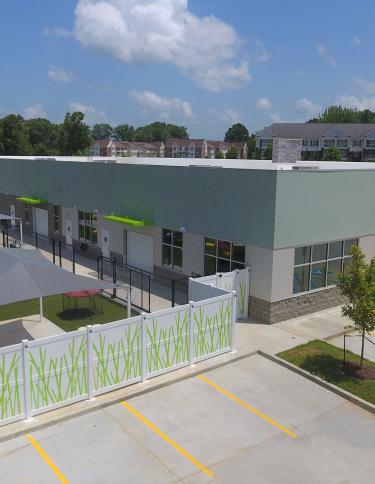 The exterior of PetSuites Collierville