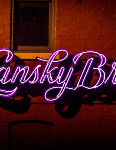 Lansky Bros Neon on World Famous Beale Street