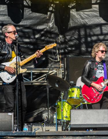 John Paul Keith and Steve Selvidge, Memphis guitar stars, play at Mempho Music Fest | Photo by Adarryll Jackson