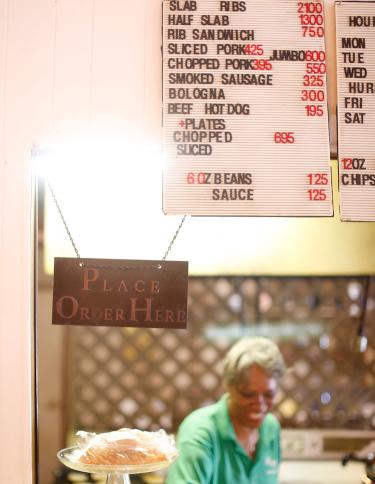 Paynes famous barbecue