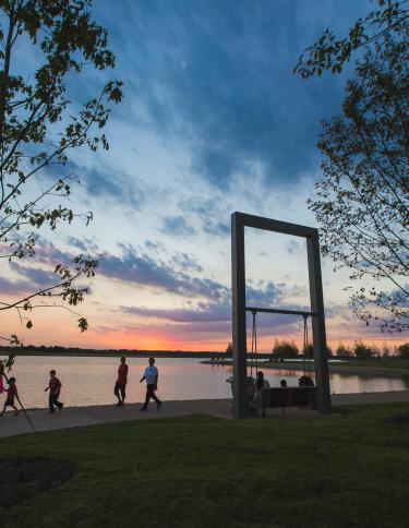 Photo by Allen Gillespie Shelby Farms Sunset