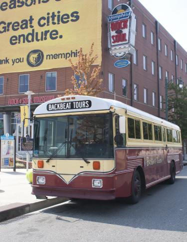 Memphis backbeat tours bus