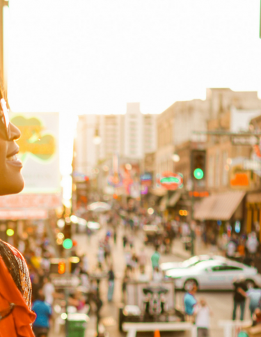 Overlooking Beale Street. Photo by Gloria Atanmo.