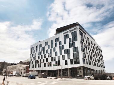 Exterior of the Hyatt Centric Hotel on Beale Street | Alex Shansky