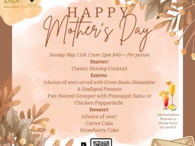 Mother's Day brunch event graphic