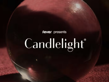 brown ball with "Candlelight" Written across it