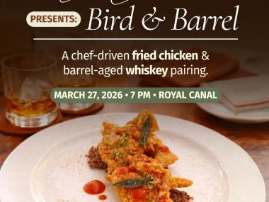 owen brennan's bird & barrel; march 27, 2026 7 PM royal canal
