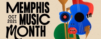 A large-scale view Memphis Music Month Promotional Artwork