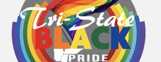 Tri State Black Pride rainbow logo