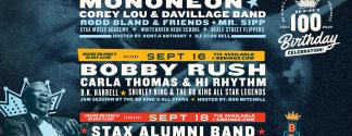 event graphic for three bb king events