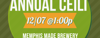 Memphis Irish society event graphic