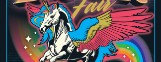 Book Fair Unicorn Poster