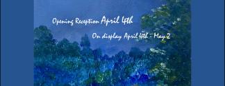 blue and yellow trees dialogues poster