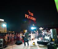 Band Playing on Rooftop of Peabody