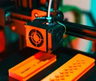 Red/Orange  3D Printer