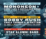 event graphic for three bb king events