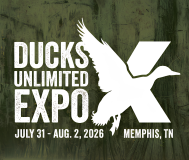 Ducks Unlimited Expo at the Renasant Convention Center: July 31-August 2, 2026