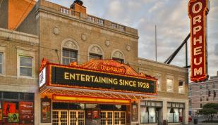 Orpheum Exterior - Orpheum Theatre Group Photo