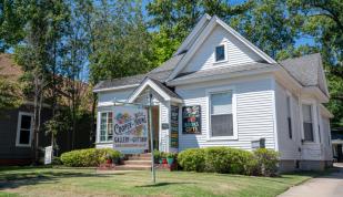 Photographs of the interior and exterior of the Cooper Young Gift Shop Photo